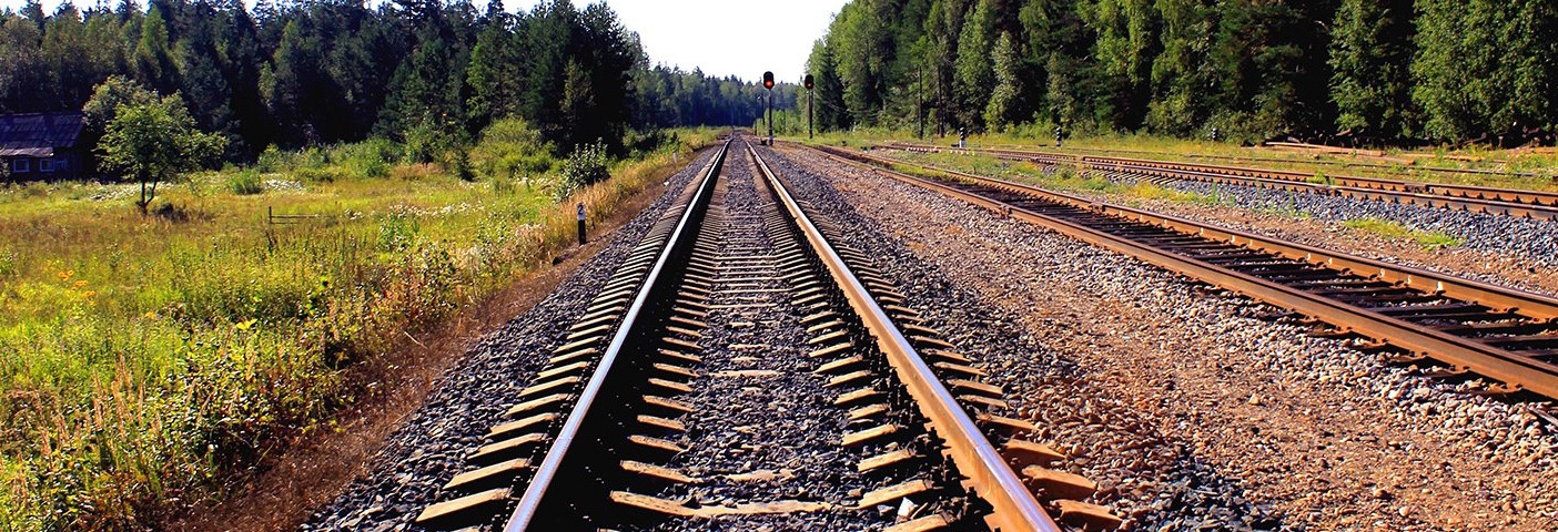 Railroad tracks